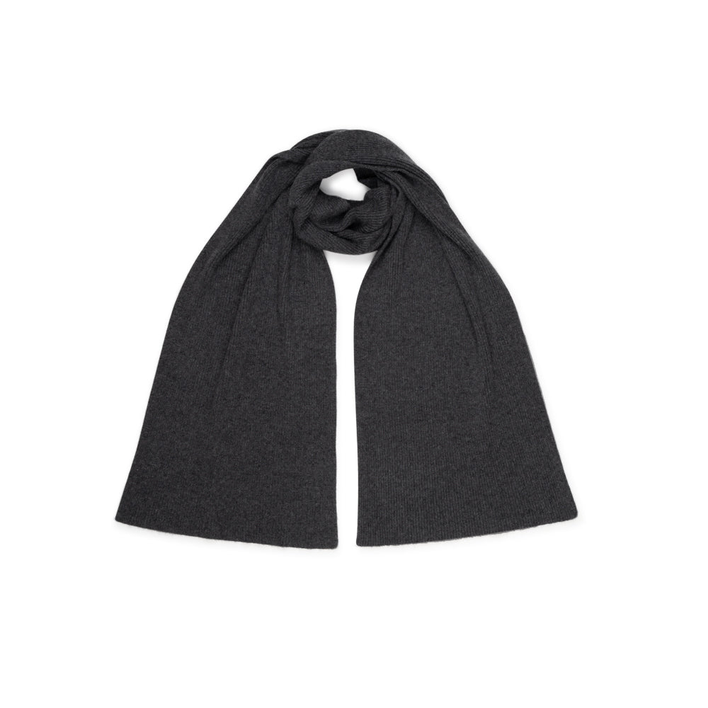 Frede Soft halstørklæde - mørkegrå